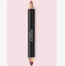 Kiko Milano Lip Liner DUO Make up Pencil (Dark & Light Mauve) 2 in 1!