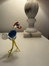 Vintage Hand Blown Glass Bird