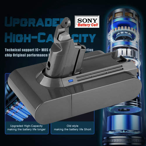 6400mah for dyson - dyson, battery