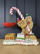 Yankee Candle Gingerbread Men & Candy Cane Christmas Hanging Wax Burner