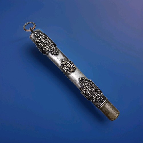 Antique chatelaine needle case - antique,