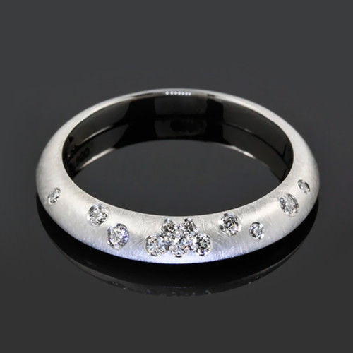 Platinum band for engagement - platinum,