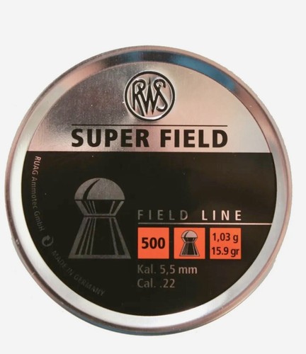 Rws super field 22cal - 22cal, 500tin