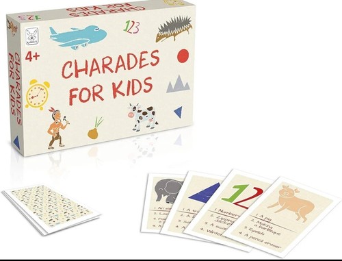 Kids charades board game - charades, 4+