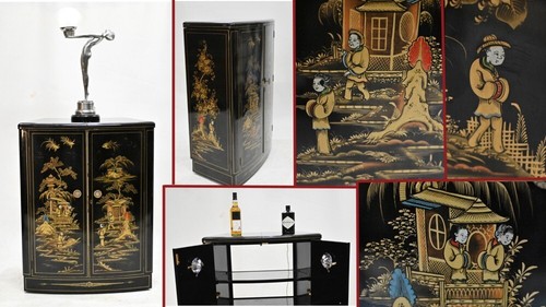 Art deco drinks cabinet - art,