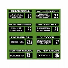 MODEL BUS TRANSFERS 1/76th