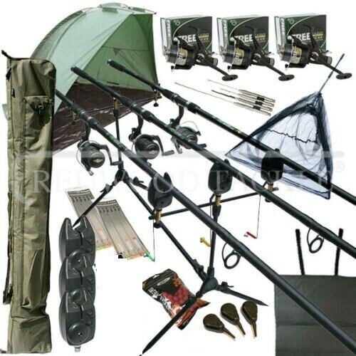 Mega carp fishing set kit - mega,