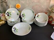 Waterside dinner set fine china Olive Design *MULTI LISTING*