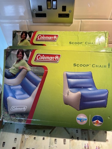 Two inflatable camping chairs - inflatable,