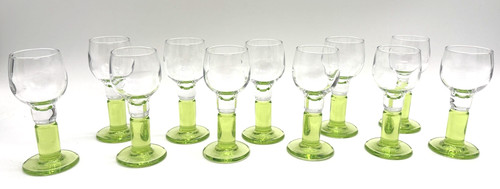 Lime green stem liqueur - lime, or