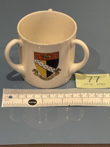 Goss crested china large - h, 3