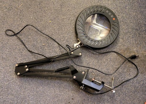 10x magnifying glass 72led - 10x,