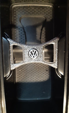 VW Centre Console Bottle Opener Holder Insert Metal with VW Badge