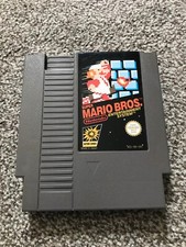 SUPER MARIO BROS 1 NINTENDO NES GAME OFFICIAL UK V PAL A *CART*