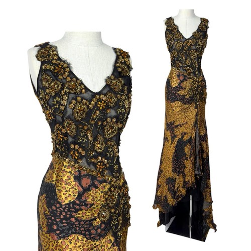 Vintage silk leopard - vintage,