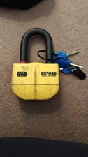 Oxford Boss Disc Lock Motorbike Motorcycle Security Alarm