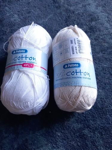 Patons 100 cotton yarn - 100%,