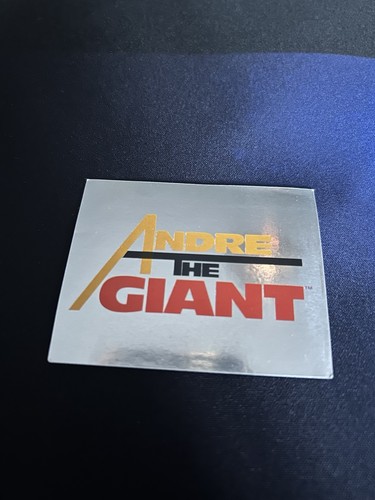 Wwf merlin sticker 1990 andre - wwf,