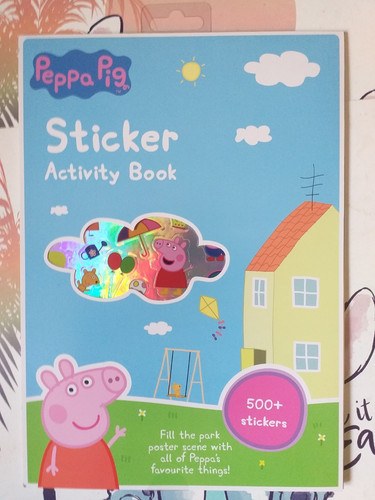 Peppa pig sticker activity - peppa, pig: