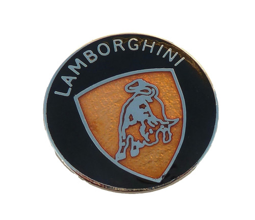 Vintage lamborghini enamel - lamborghini,
