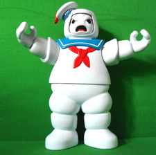 Genuine Ghostbusters Large 11" Stay Puft Marshmallow Man Face Changing By Hasbro