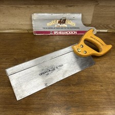 Vintage Spear & Jackson Work Horse Tenon Saw - 12” - Little Use 