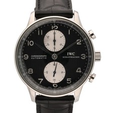 IWC IW371404 Portuguese Chronograph Automatic 41mm Panda Dial Box Papers 2009