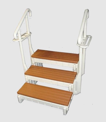 Tread hot tub steps - 3,