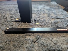 Lg Sk4d Sound Bar And Wireless Sub Woofer, Remote Included