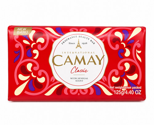 Camay classic bar soap 125g - camay,