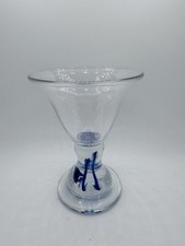 Studio Art Glass Trumpet Vase