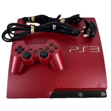 PS3 Slim Scarlet Red Console