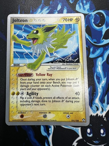 Jolteon gold star 101 108 - jolteon,