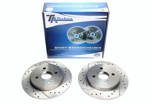 Sport brake disc set - , for