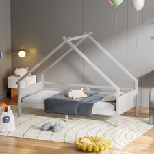 House Design Pine Wood Bed