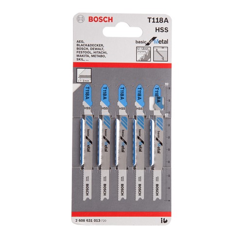 Bosch pack t118a jigsaw - pack, 5