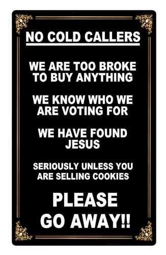 217 cold callers funny - no,