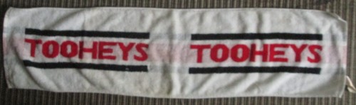 Vintage tooheys towelling bar - tooheys,