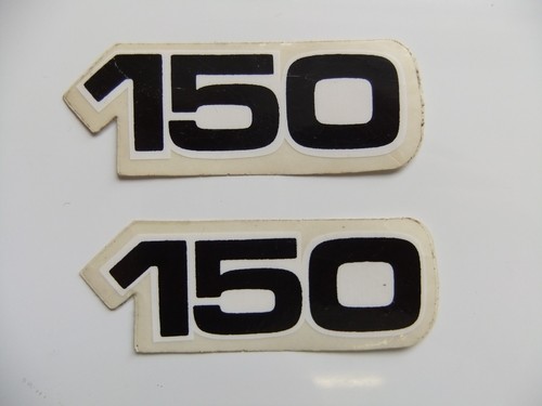 150cc motorcycle stickers - 2x,