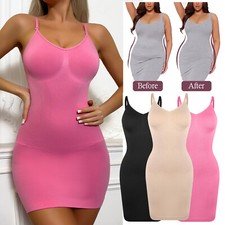 Women Slimming Slip Under Dress Shapewear Body Shaper Tummy Control Shapewear UK