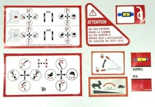 SAFETY DECALS FOR JCB MINI