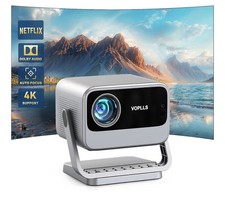 Smart 4K Projector, Auto Focus
