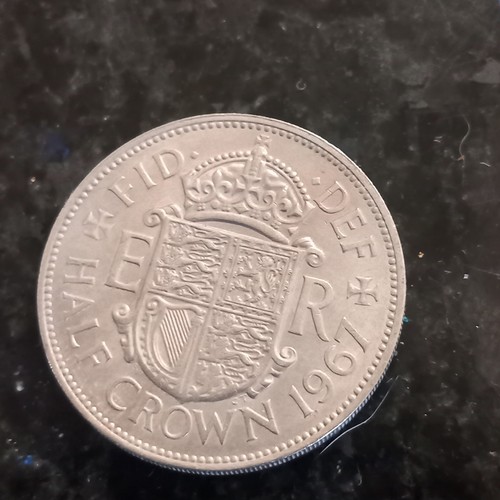 Half crown queen elizabeth - crown,