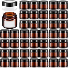 Layhit 60pc 2oz Glass Jars w/