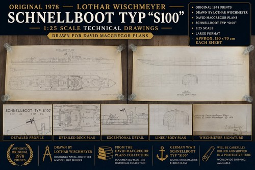 Schnellboot typ s100 plans - schnellboot,
