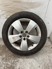 2015-2020 SKODA FABIA MK3 15" X1 SINGLE ALLOY WHEEL WITH TYRE 6V0601025A SPARE