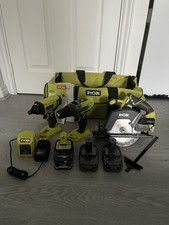 Full RYOBI kit Drills, Saw, Batteries! 