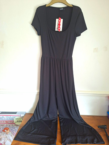 Cider black ribbed scoop neck - cider,