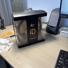 Kitsound iD Headphones Microphone & Control Button Adj Headband Swivel earcups