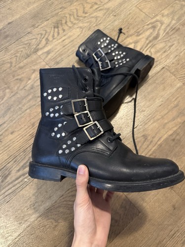 Saint laurent studded ranger - saint,